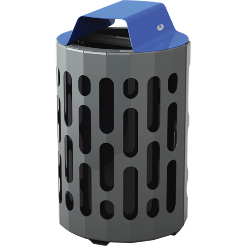 R&eacute;cipients &agrave; d&eacute;chets 2020 Stingray, M&eacute;tal, 42 gal. US Cam Industrial