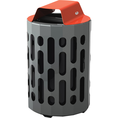 2020 Stingray Waste Receptacles, Metal, 42 US gal. Cam Industrial