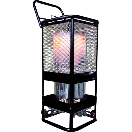 Sun Blast&reg; Round Heater, Radiant Heat, Propane, 125,000 BTU/H Cam Industrial