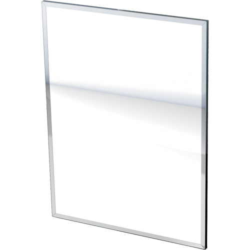 Stock Series Mirror, Flat Frame, 18" L x 30" W Cam Industrial