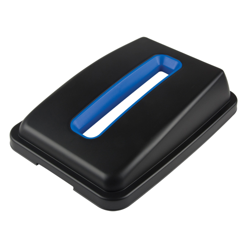 Waste Classification - Lid, Open Lid, Plastic, Fits Container Size: 17-1/4" x 12-1/2" Cam Industrial