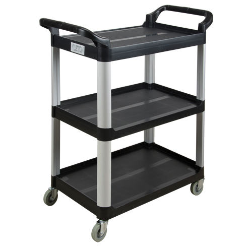 Chariot utilitaire, 3 tiers, 16-3/4" x 37" x 33-1/2", Capacit&eacute; 250 lb Cam Industrial