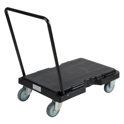 Trolley, 31-3/4" L x 20-1/2" W, 500 lbs. Cap., Rubber Wheels Cam Industrial