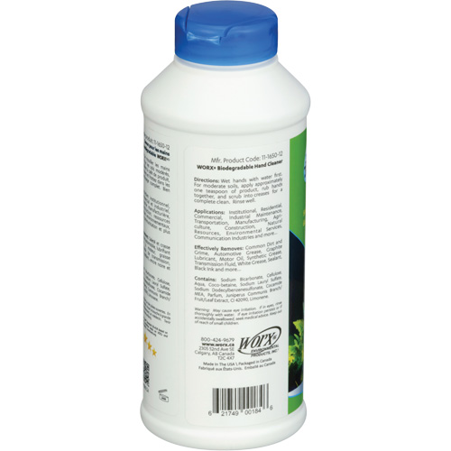 Biodegradable Hand Cleaner, Powder, 0.406 lbs., Bottle, Scented Cam Industrial