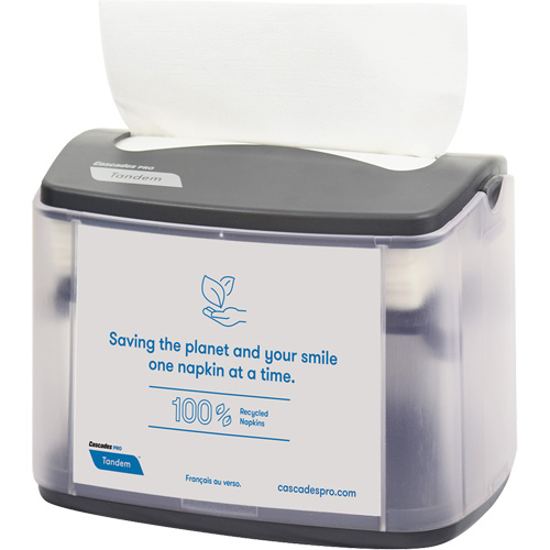 Pro Tandem Tabletop Napkin Dispenser Cam Industrial