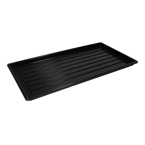 Wet Shoe/Boot Tray, Plastic, Black, 27" L x 14" W Cam Industrial