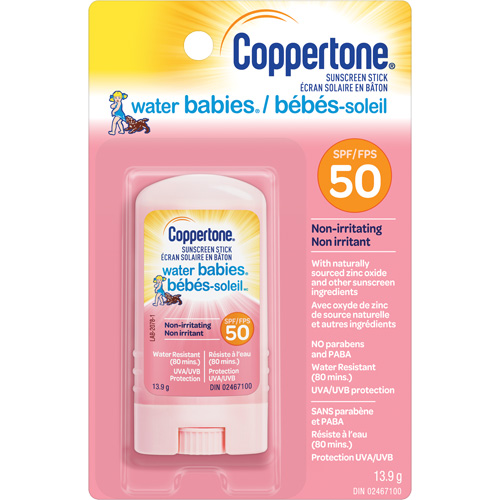 Water Babies&reg; Sunscreen, SPF 50, Stick Cam Industrial