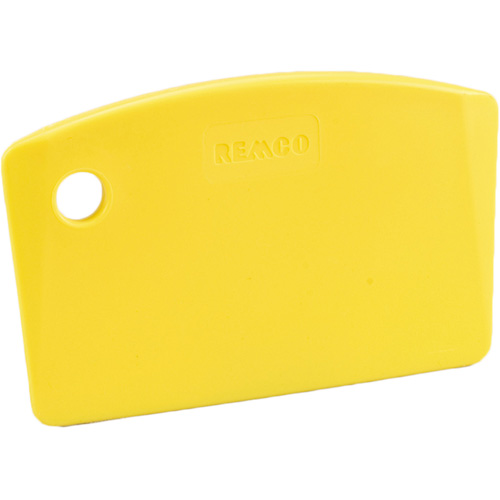 Mini Scraper, Yellow, 5-1/4" W x 7-3/10" L Cam Industrial
