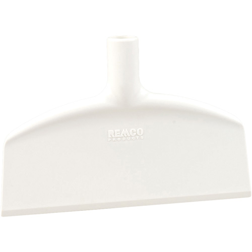 Nylon Floor Scraper, White, 10.25" W x 7" L Cam Industrial