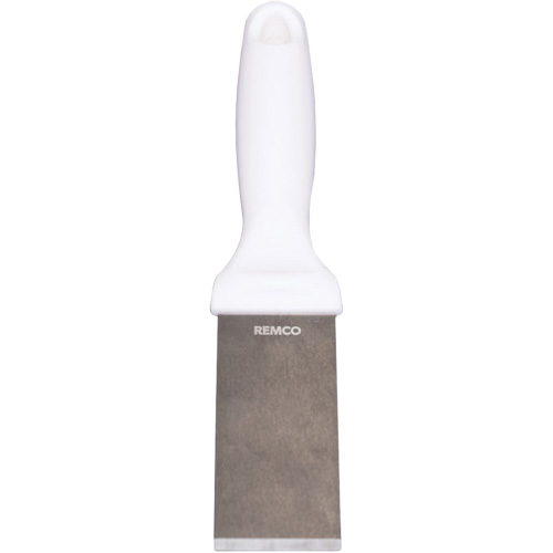 Stainless Steel Scraper, White, 1-1/2" W x 9" L Cam Industrial