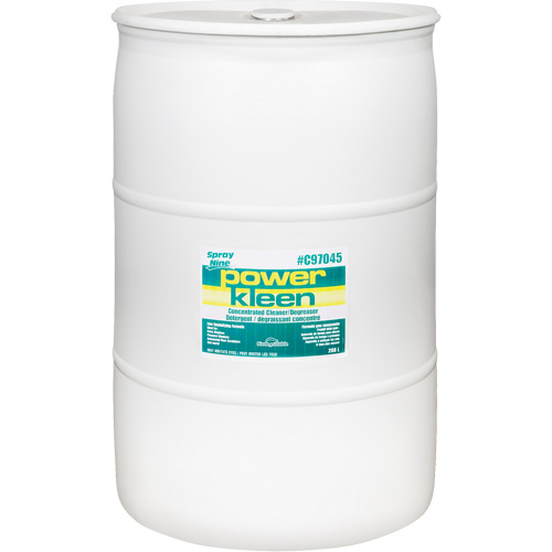 Produit nettoyant pour nettoyeur de pi&egrave;ces Power Kleen, 208 L, Baril Cam Industrial