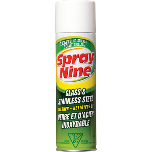 Nettoyant pour verre et acier inoxydable, 600 g, Canette a&eacute;rosol Cam Industrial