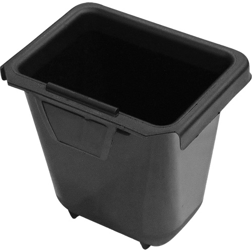 Waste Container, Deskside, Polyethylene, 4-1/4 US Qt. Cam Industrial