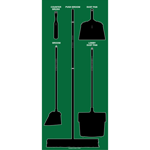 Tableau silhouett&eacute; sec Ultra Aluma-Lite (Anglais seulement) Cam Industrial