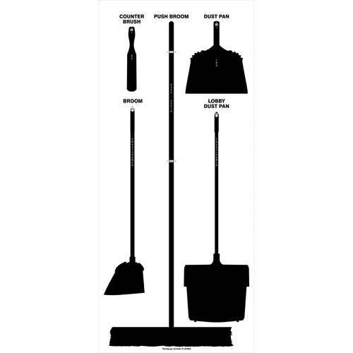 Tableau silhouett&eacute; sec Ultra Aluma-Lite (Anglais seulement) Cam Industrial