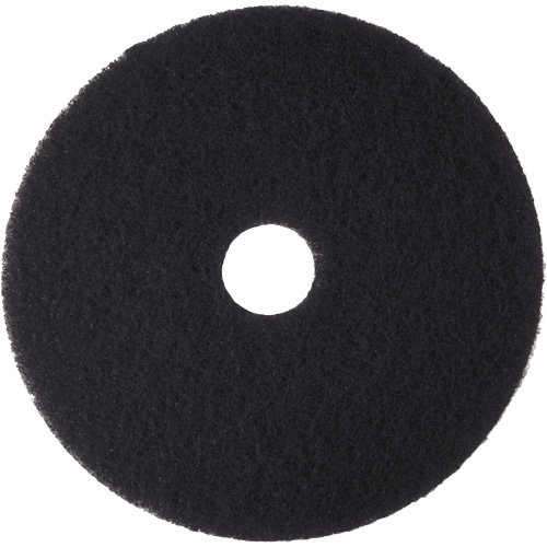 High Productivity Floor Pad, 16", Stripping, Black Cam Industrial
