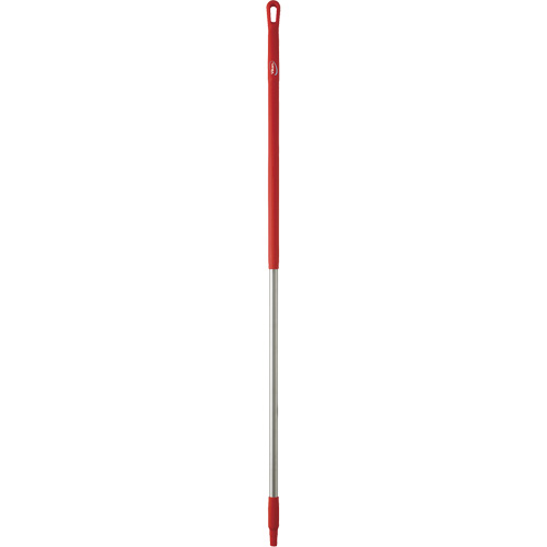 Handle, Broom/Scraper/Squeegee, Red, Standard, 59" L Cam Industrial