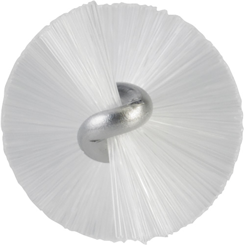 Brosse, Soies Moyen, Longueur de 20", Blanc Cam Industrial