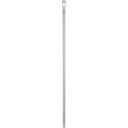 Manche ultra hygi&eacute;nique, Balai/Grattoir/Raclette, Blanc, Ergonomique, 59" lo Cam Industrial
