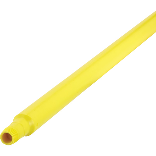 Manche ultra hygi&eacute;nique, Balai/Grattoir/Raclette, Jaune, Ergonomique, 59" lo Cam Industrial