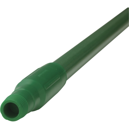 Handle, Broom/Scraper/Squeegee, Green, Standard, 59" L Cam Industrial