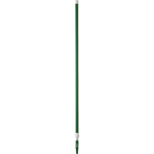 Deck Scrub Handle, Brush/Pad Holder, Green, Telescopic, 62"-113" L Cam Industrial