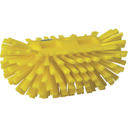 Brosse pour r&eacute;servoir, Soies Ferme, Longueur de 8-1/4", Jaune Cam Industrial