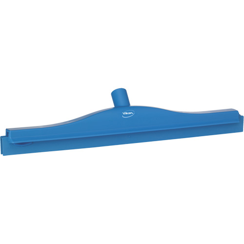 Raclette hygi&eacute;nique &agrave; lame double Ultra, 20", Bleu Cam Industrial