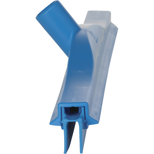 Raclette hygi&eacute;nique &agrave; lame double Ultra, 20", Bleu Cam Industrial