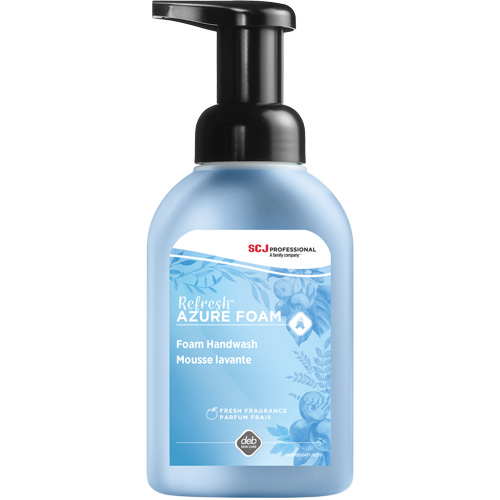 Savon &agrave; mains Refresh Azure, Mousse, 295 ml, Parfum&eacute; Cam Industrial
