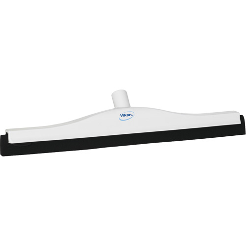 Fixed Head Food Hygiene Floor Squeegee, 20", White Cam Industrial