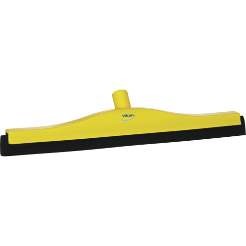 Raclette &agrave; t&ecirc;te fixe pour l'hygi&egrave;ne alimentaire, 20", Jaune Cam Industrial