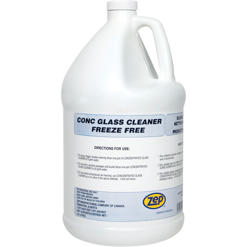 Nettoyant pour verre concentr&eacute; &agrave; l&eacute;preuve du gel, 4 L, Cruche Cam Industrial