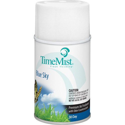 TimeMist&reg; Industrial Strength Air Freshener, Blue Sky, Aerosol Can/Cartridge Cam Industrial