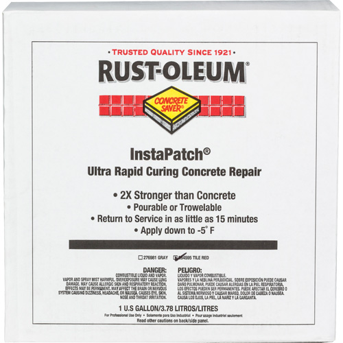 Concrete Saver&reg; InstaPatch&reg; Concrete Repair, Kit, Red Cam Industrial