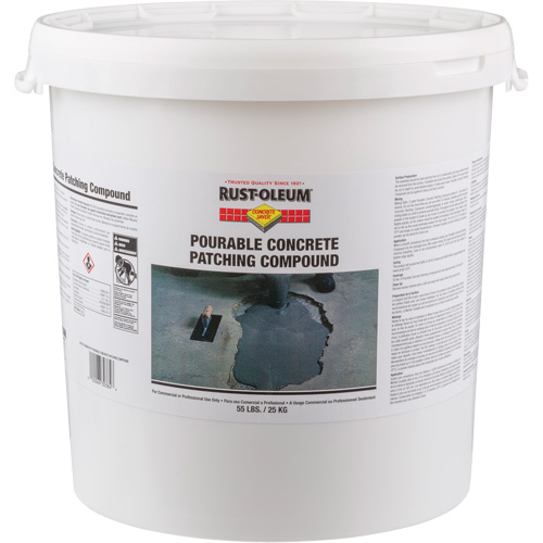 Concrete Saver&reg; Pourable Concrete Patching Compound, Kit, Grey Cam Industrial