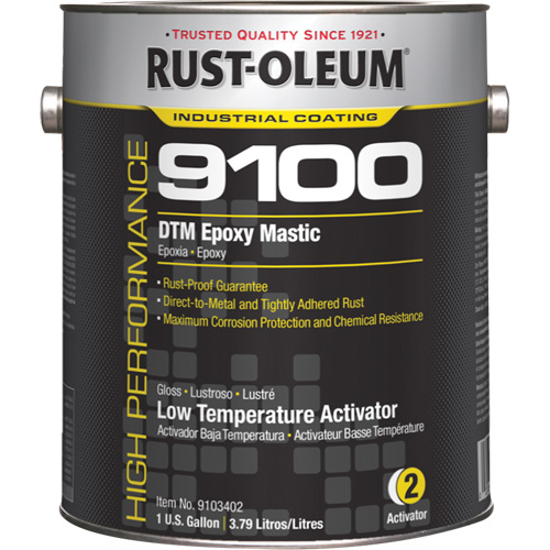 Activateur &agrave; basse temp&eacute;rature pour mastic &eacute;poxy DTM du syst&egrave;me 9100, Gallon Cam Industrial