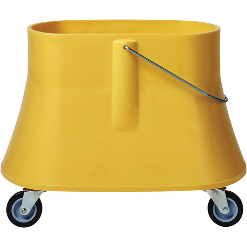 Seau pour vadrouille Champ, Capacit&eacute; de 10 gal. US (40 pintes), Jaune Cam Industrial