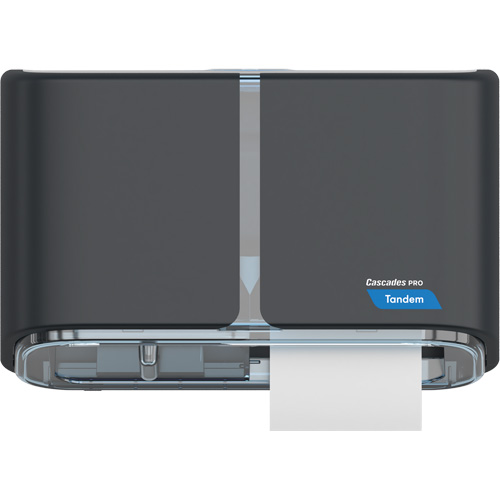 Distributeur haute capacit&eacute; de papier hygi&eacute;nique Pro Tandem &agrave; deux rouleaux, c&ocirc;te &agrave; c&ocirc;te, Multiple Capacit&eacute; du rouleau Cam Industrial