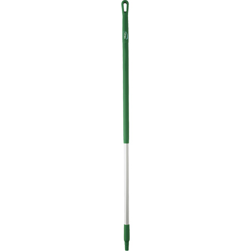 Handle, Broom/Scraper/Squeegee, Green, Standard, 51" L Cam Industrial