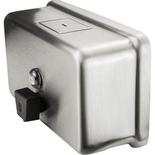 Distributeur de savon horizontal, &agrave; pression, Capacit&eacute; de 1200 ml, Format Vrac Cam Industrial
