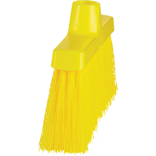 Balai oblique ColorCore, Crins Moyen, 10", Polypropyl&egrave;ne, Jaune Cam Industrial