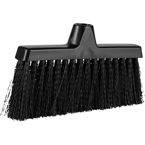 ColorCore Angle Head Broom, Medium Bristles, 10", Polypropylene, Black Cam Industrial