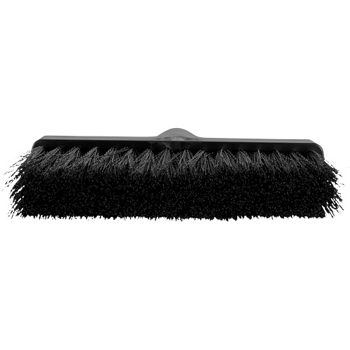 ColorCore Angle Head Broom, Medium Bristles, 10", Polypropylene, Black Cam Industrial