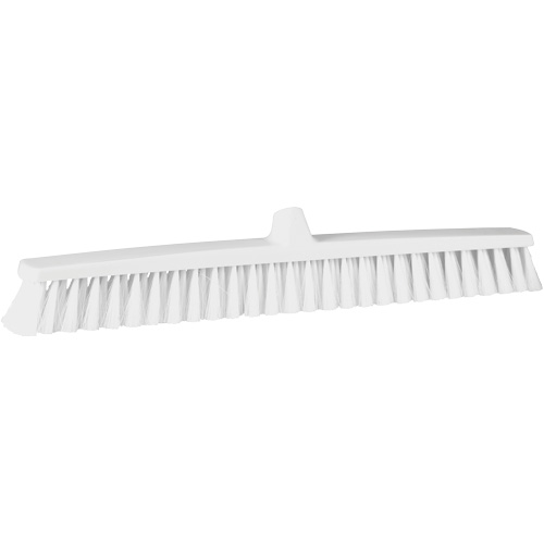 Balai-brosse ColorCore, Crins Fin, 24", Polypropyl&egrave;ne, Blanc Cam Industrial