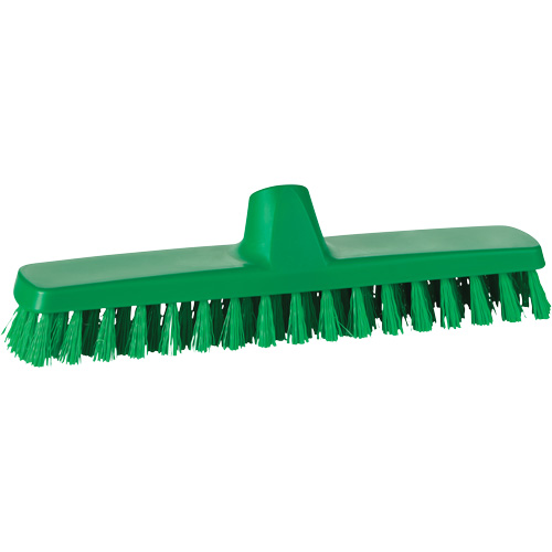 ColorCore Wall Brush, Stiff Bristles, 12" Long, Green Cam Industrial