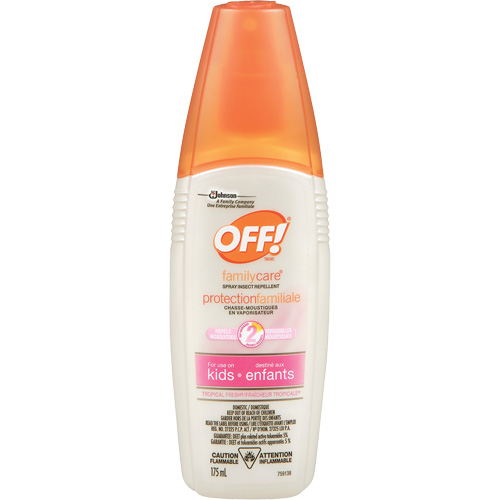 Insectifuge Off! Protection familiale &agrave; parfum de Fraîcheur tropicale, DEET &agrave; 5 %, Vaporisateur, 175 ml Cam Industrial