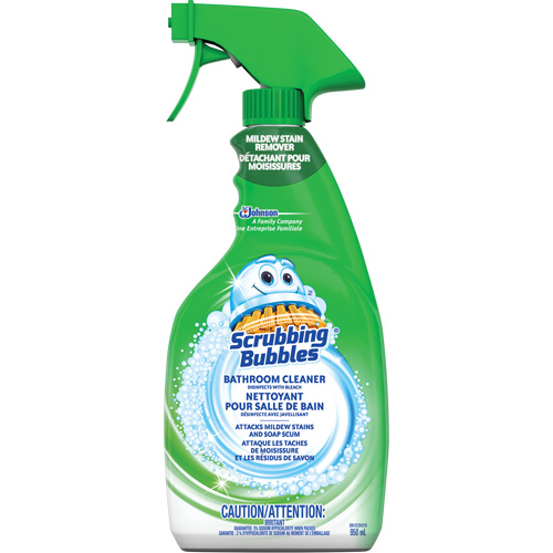 Nettoyant et d&eacute;tachant de moisissure pour salle de bain Scrubbing Bubbles, 950 ml, Bouteille &agrave; g&acirc;chette Cam Industrial