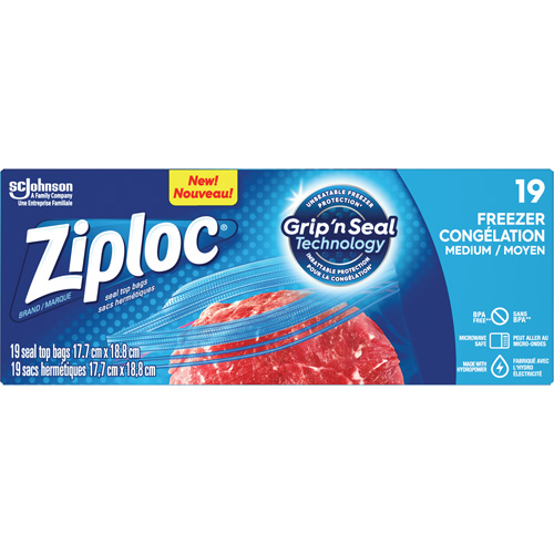 Sacs de cong&eacute;lation Ziploc Cam Industrial