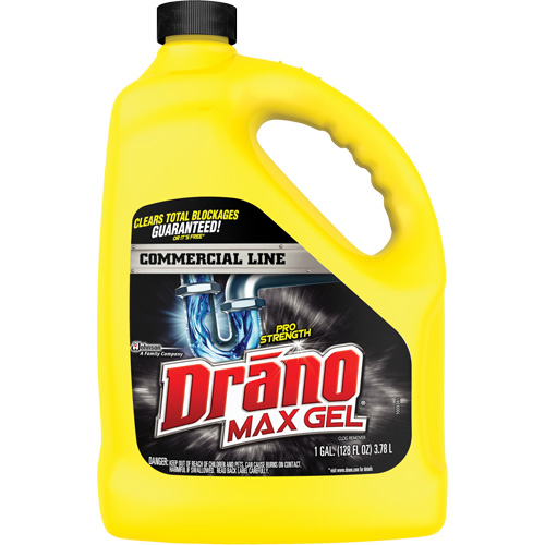 Produit d&eacute;bouchant pour tuyaux Drano Max Gel Cam Industrial